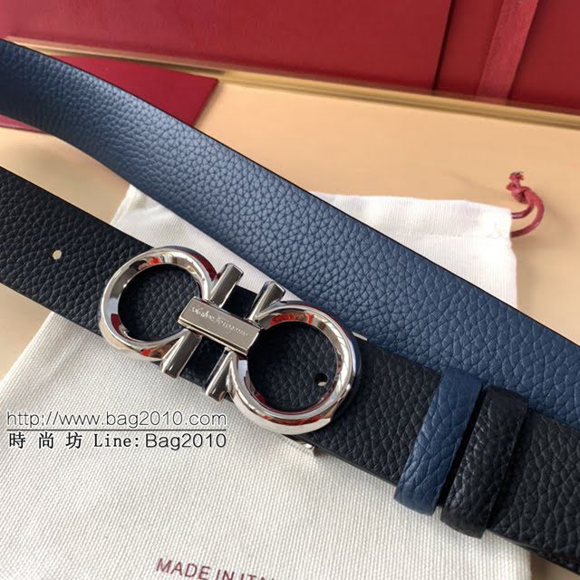菲拉格慕男士皮帶 Ferragamo精品銅扣腰帶  jjp1953